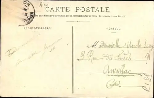 Ak Montluel-Ain, Promenade des Tilleuls