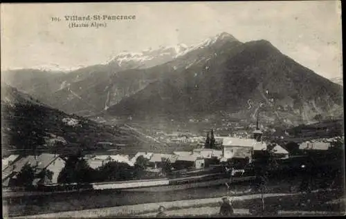 Ak Villard Saint Pancrace Hautes Alpes, Gesamtansicht