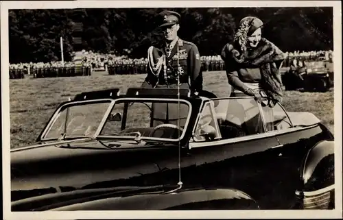 Ak Königin Juliana der Niederlande, Prinz Bernhard, Arnhem, Oktober 1948