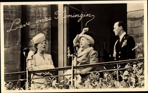 Ak Prinzessin Wilhelmina der Niederlande, Inthronisation, Juliana, Bernhard, 4. Sept. 1948