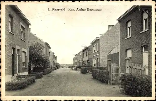 Ak Blaasveld Willebroeck Willebroek Flandern Antwerpen, Kan. Arthur Boonstraat