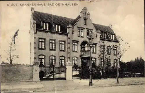 Ak Bad Oeynhausen in Westfalen, Krankenhaus
