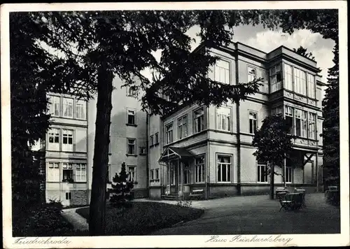 Ak Friedrichroda im Thüringer Wald, Haus Reinhardsberg