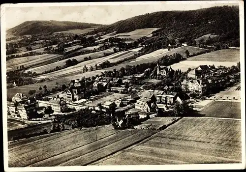 Ak Wittekindshof Bad Oeynhausen in Nordrhein Westfalen, Erziehungsanstalt, Gesamtansicht, Vogelschau