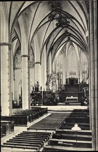 Ak Kalkar Kreis Kleve, Inneres der kath. Pfarrkirche