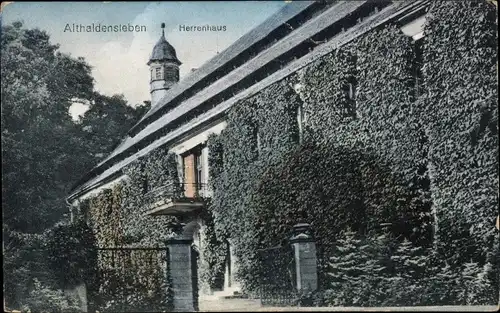 Ak Althaldensleben Haldensleben in Sachsen Anhalt, Herrenhaus