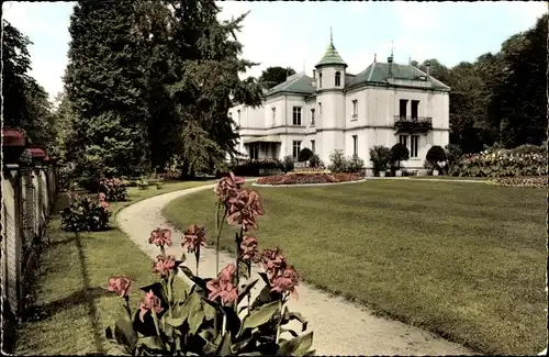 Ak Lahr im Schwarzwald Baden, Stadtgarten