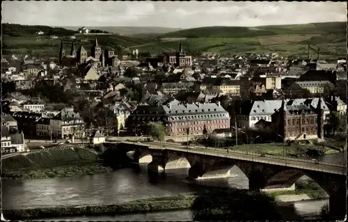 Ak Trier an der Mosel, Brücke, Panorama