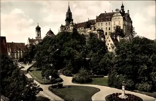 Ak Sigmaringen an der Donau Baden Württemberg, Schloss, Anlagen