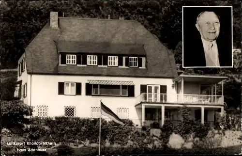 Ak Rhöndorf Bad Honnef am Rhein, Haus Adenauer