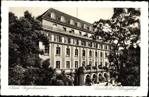 Ak Bad Oeynhausen in Westfalen, Badehotel Königshof