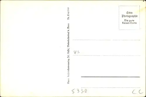 Ak Königswinter am Rhein, Hotel Petersberg, Siebengebirge, Luftbild