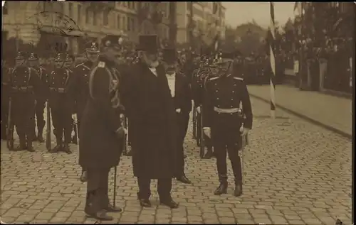 Ak Zürich Stadt Schweiz, Kaiser Wilhelm II., Besuch 3. September 1912