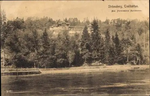 Ak Trollhättan Schweden, Strömsberg