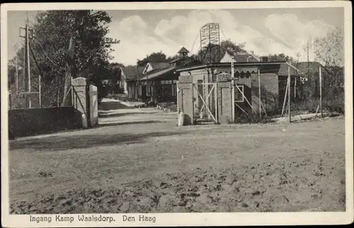 Ak Waalsdorp Den Haag Südholland Niederlande, Ingang Kamp