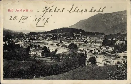 Ak Bad Ischl in Oberösterreich, Gesamtansicht