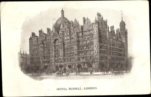 Ak London City England, Hotel Russell