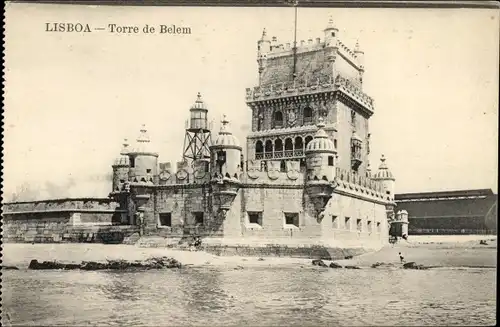 Ak Lisboa Lissabon Portugal, Torre de Belem