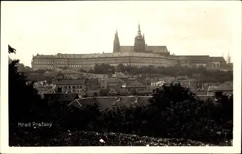 Ak Praha Prag Tschechien, Hradčany Hradschin