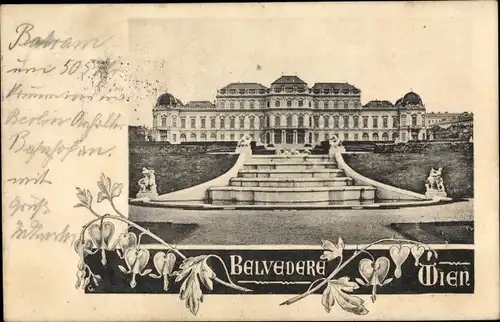 Ak Wien 3 Landstraße, Schloss Belvedere