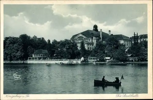 Ak Kaliningrad Königsberg Ostpreußen, Stadthalle