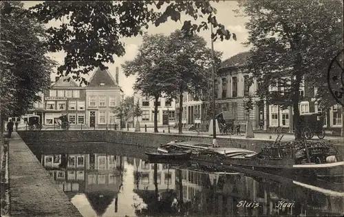 Ak Sluis Zeeland Niederlande, Kaai