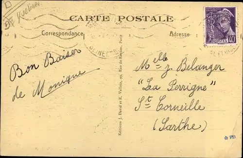 Ak Saint Germain en Laye Yvelines, Institut d'Enseignement Libre, 42 Rue Voltaire, Salle de Dessin