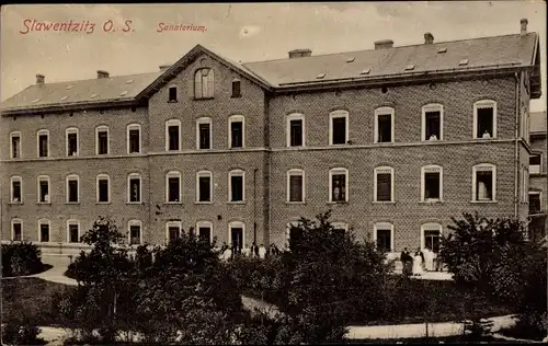 Ak Sławięcice Slawentzitz Schlawentzitz Oberschlesien, Sanatorium