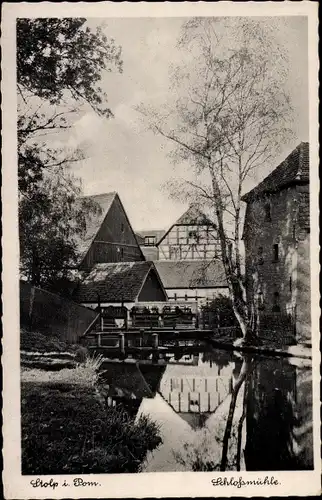 Ak Słupsk Stolp Pommern, Schlossmühle