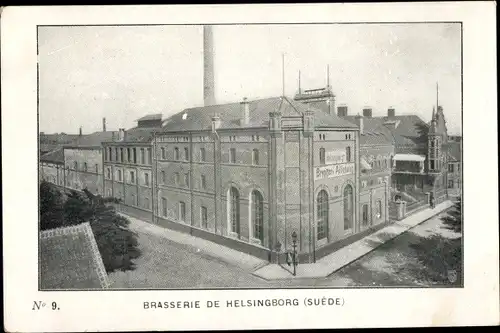 Ak Hälsingborg Helsingborg Schweden, Brauerei