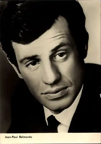 Ak Schauspieler Jean Paul Belmondo, Portrait