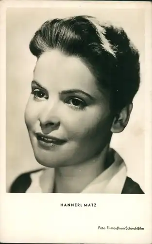 Ak Schauspielerin Johanna Hannerl Matz, Portrait, Ingrid