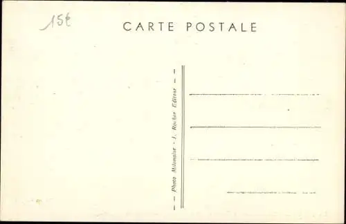 Ak La Ferté Milon Aisne, Straßen der Stadt und der Chaussée