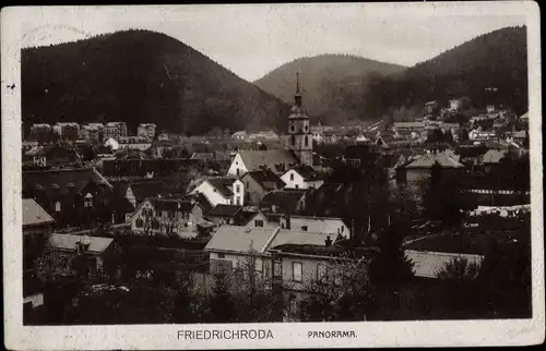 Ak Friedrichroda im Thüringer Wald, Panorama