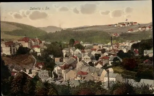 Ak Sebnitz Sächsische Schweiz, Ortsansicht