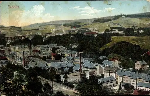 Ak Sebnitz Sächsische Schweiz, Gesamtansicht