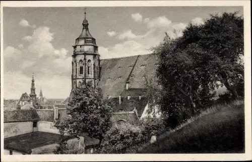 Ak Pirna an der Elbe, Stadtkirche