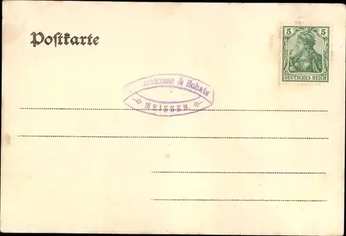 Ak Oybin in der Oberlausitz, Blick vom Töpfer, Hochwald, Johannisstein