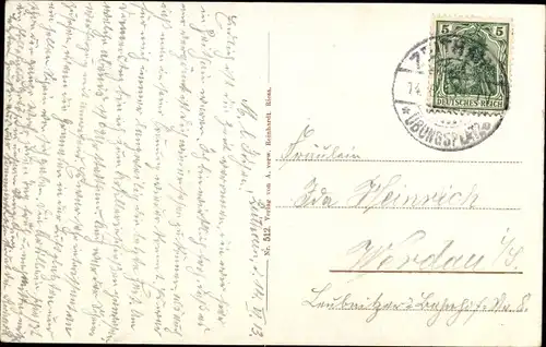 Ak Zeithain in Sachsen, Truppenübungsplatz, Kaiser Wilhelm Straße
