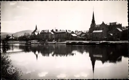 Ak Haybes Ardennes, Gesamtansicht