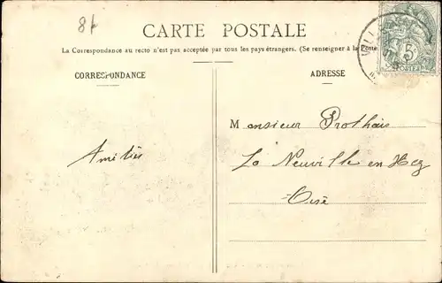 Ak Cernay in Dormois Marne, Anciens Fosses und Elm of Rosny