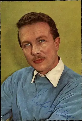 Ak Schauspieler Rudolf Lenz, München, Herzog Rudolf Str