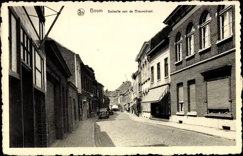 Ak Boom Flandern Antwerpen, Gedeelte van de Blauwstraat