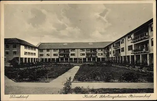 Ak Düsseldorf am Rhein, Katholisches Lehrlingsheim Binnenhof