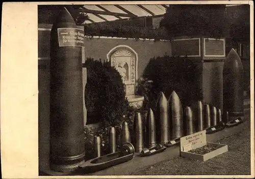 Ak Bochum im Ruhrgebiet, Ausstellung für Verwundeten- und Kranken-Fürsorge, Parkhaus, 1915