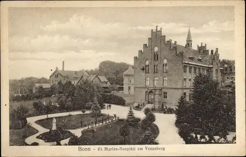 Ak Bonn am Rhein, St. Marien-Hospital, Venusberg