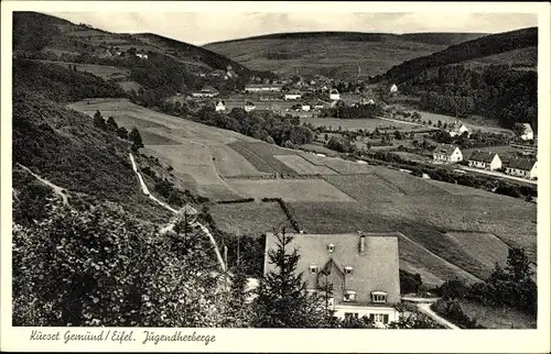 Ak Gemünd Schleiden in der Eifel, Jugendherberge, Panorama