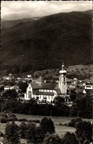 Ak Wehr im Schwarzwald Baden, Kirche, Panorama