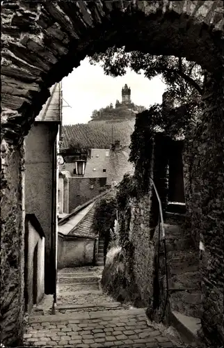 Ak Cochem an der Mosel, Altstadt, Burg