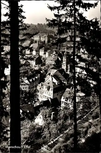 Ak Monschau Montjoie in der Eifel, Panorama